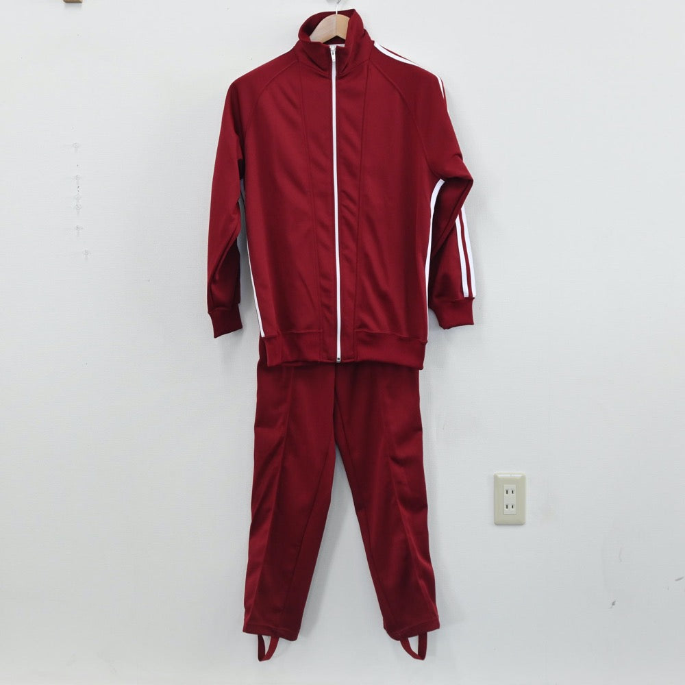 【中古】千葉県 千葉県立八千代東高等学校 女子制服 2点（ジャージ 上・ジャージ 下）sf005493