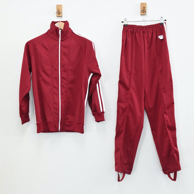 【中古】千葉県 千葉県立八千代東高等学校 女子制服 2点（ジャージ 上・ジャージ 下）sf005493
