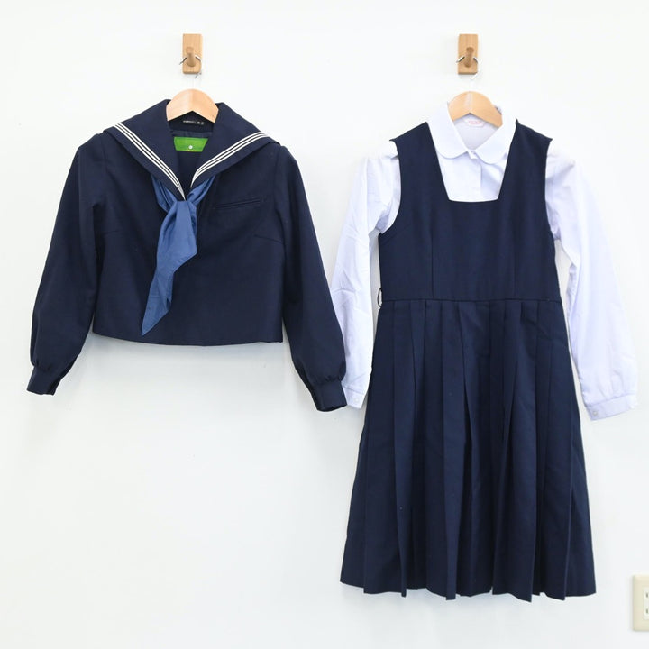 【中古制服】福岡県 香椎第一中学校 女子制服 4点（セーラー服・シャツ・ジャンパースカート）sf005520【リサイクル学生服】 | 中古制服 通販パレイド