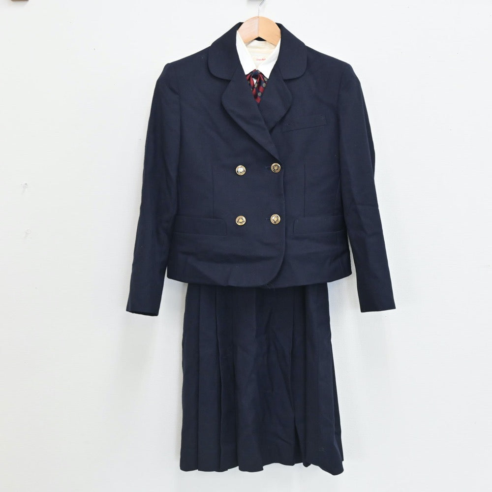 中古制服】兵庫県 夙川学院高校 女子制服 5点（ブレザー