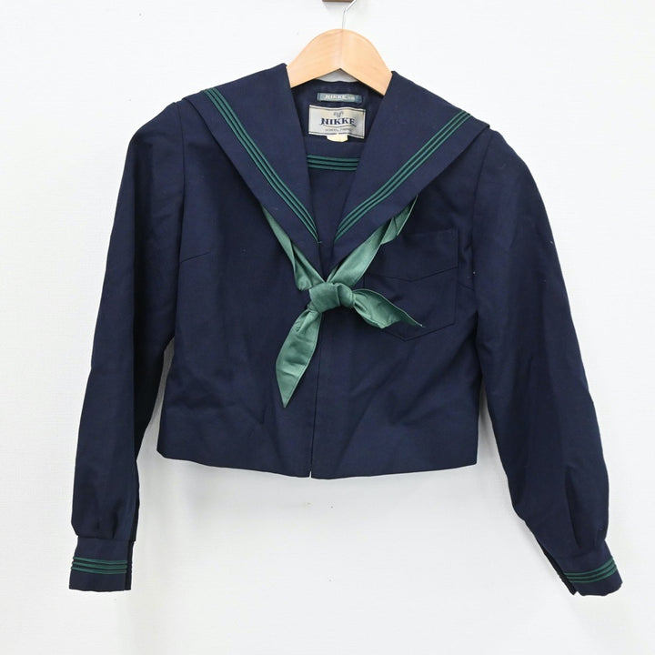 中古制服】兵庫県 夙川学院高校 女子制服 3点(セーラー服 中古制服】兵庫県 夙川学院高校 女子制服 3点(セーラー服