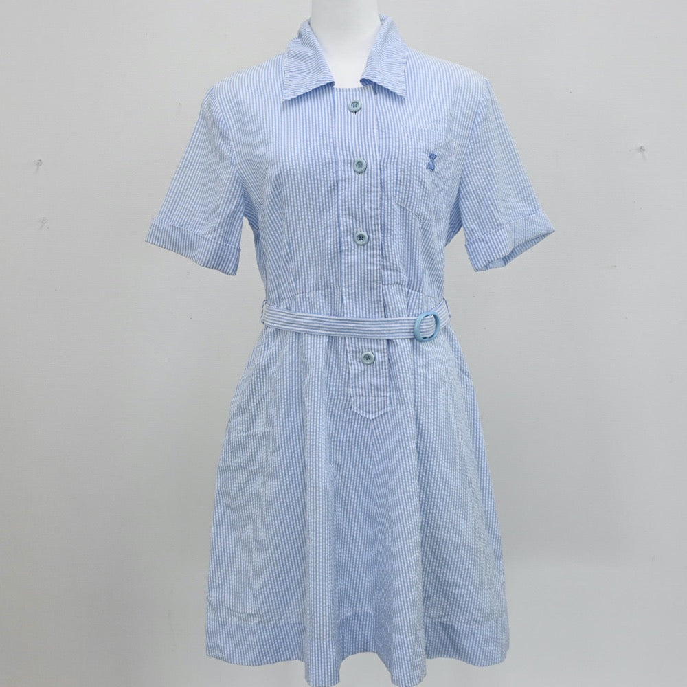 【中古】東京都 頌栄女子学院中学校 女子制服 2点（ワンピース）sf005534