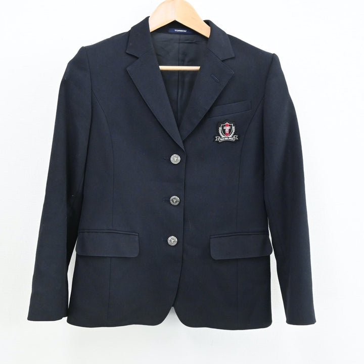 【中古制服】東京都 東海大学菅生高等学校中等部 女子制服 6点（ブレザー・ニット・シャツ・シャツ・スカート）sf005576【リサイクル学生服】 |  中古制服通販パレイド