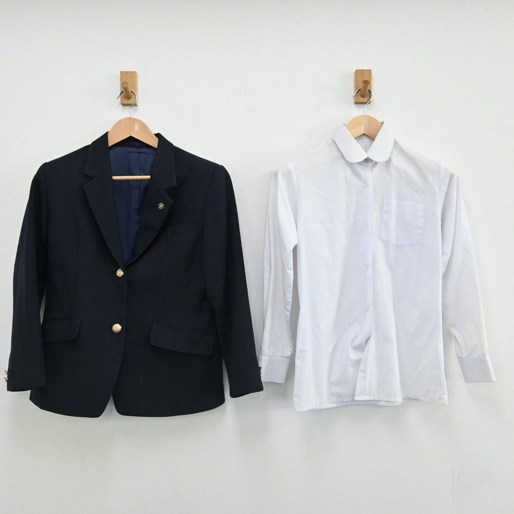 【中古】東京都 東海大学菅生高等学校 女子制服 4点（ブレザー・シャツ・スカート）sf005599