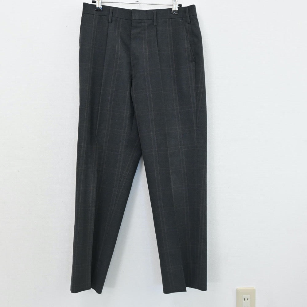 【中古】大阪府 大冠高等学校 男子制服 6点（シャツ・ブレザー・ズボン）sf005615