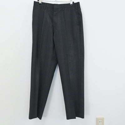 【中古】大阪府 大冠高等学校 男子制服 6点（シャツ・ブレザー・ズボン）sf005615