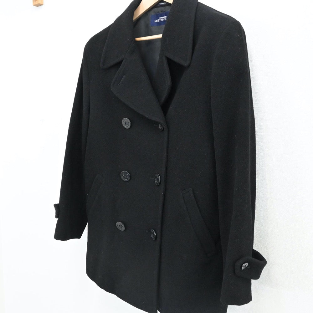 【中古】広島県 福山葦陽高等学校 女子制服 1点（コート）sf005641