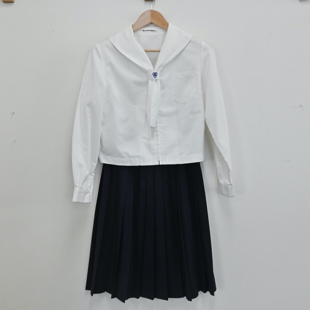 中古制服】広島県 福山葦陽高等学校 女子制服 3点(セーラー服 中古制服】広島県 福山葦陽高等学校 女子制服 3点(セーラー服
