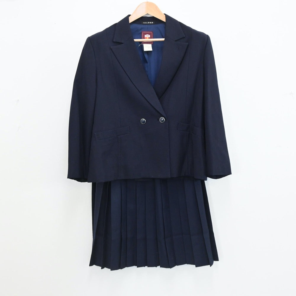 【中古】愛知県 瀬戸西高等学校 女子制服 3点（ブレザー・スカート・スカート）sf005648