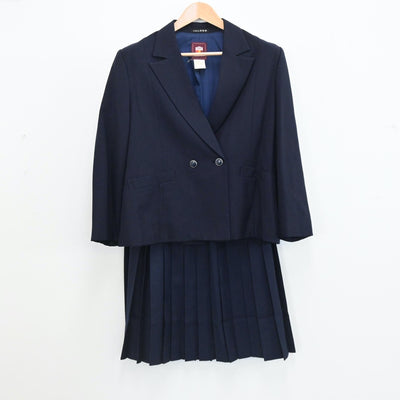 【中古】愛知県 瀬戸西高等学校 女子制服 3点（ブレザー・スカート・スカート）sf005648