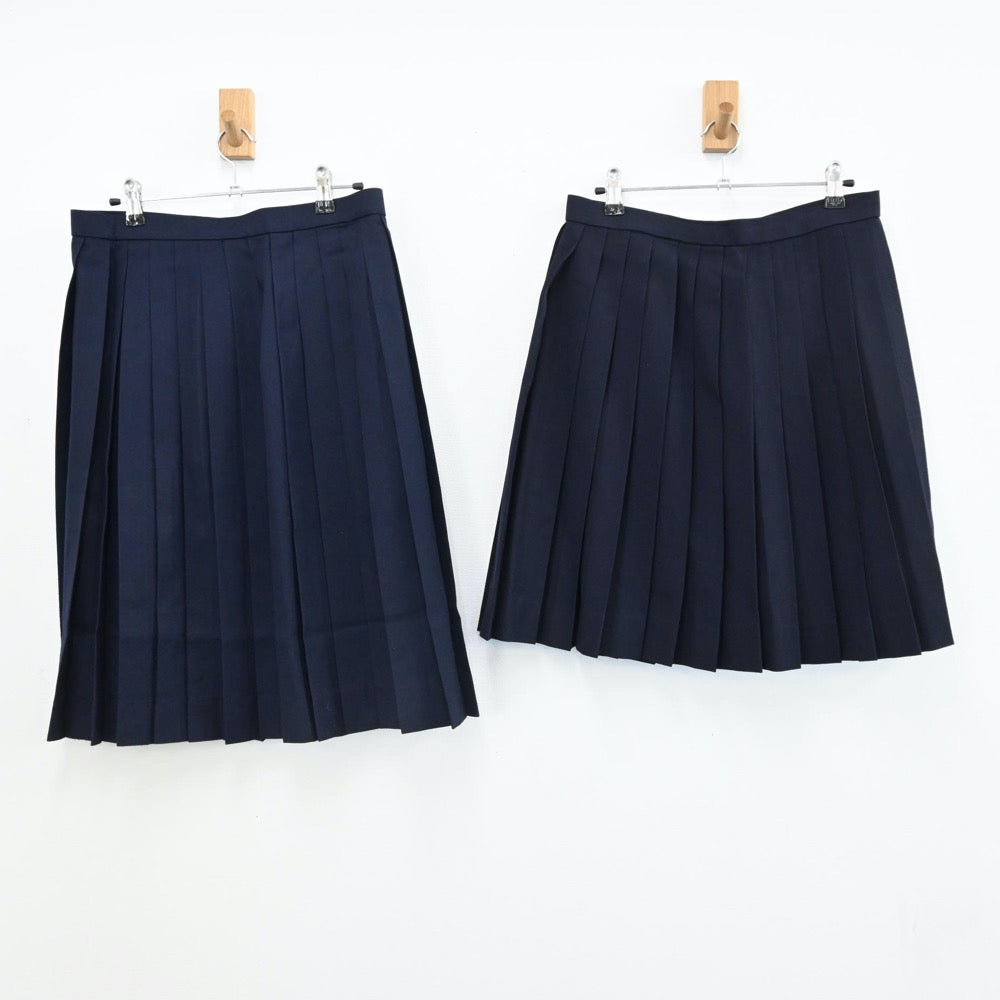 【中古】愛知県 瀬戸西高等学校 女子制服 3点（ブレザー・スカート・スカート）sf005648