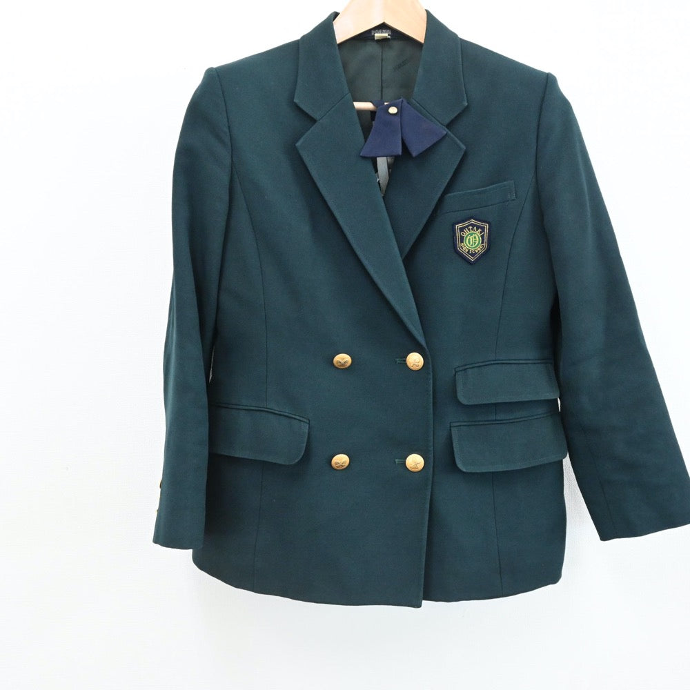 【中古】千葉県 大多喜高等学校 女子制服 3点（ブレザー・スカート）sf005649