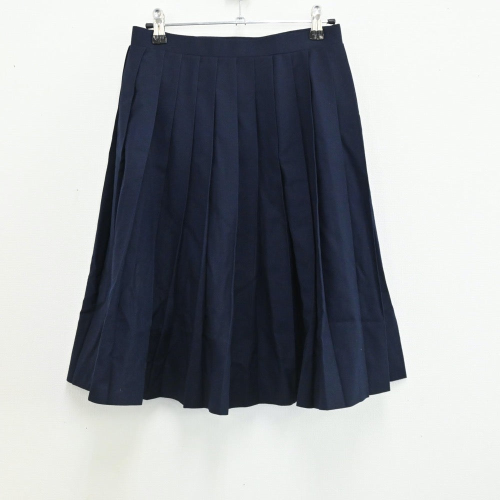 【中古】宮城県 名取第一中学校 女子制服 3点（セーラー服・スカート）sf005671