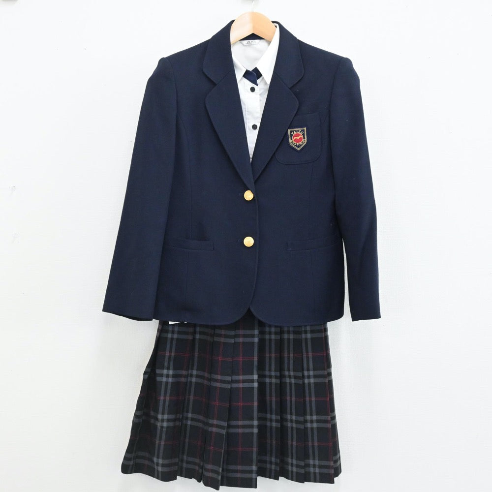 中古制服】静岡県 焼津高等学校 女子制服 7点（ブレザー・シャツ・ニット・シャツ・スカート）sf005678【リサイクル学生服】 | 中古制服 通販パレイド