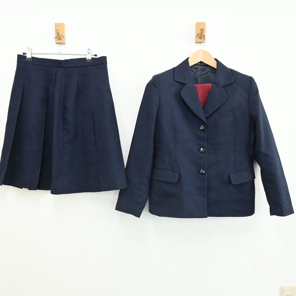 【中古】神奈川県 横浜翠嵐高等学校 女子制服 4点（ブレザー・スカート）sf005679