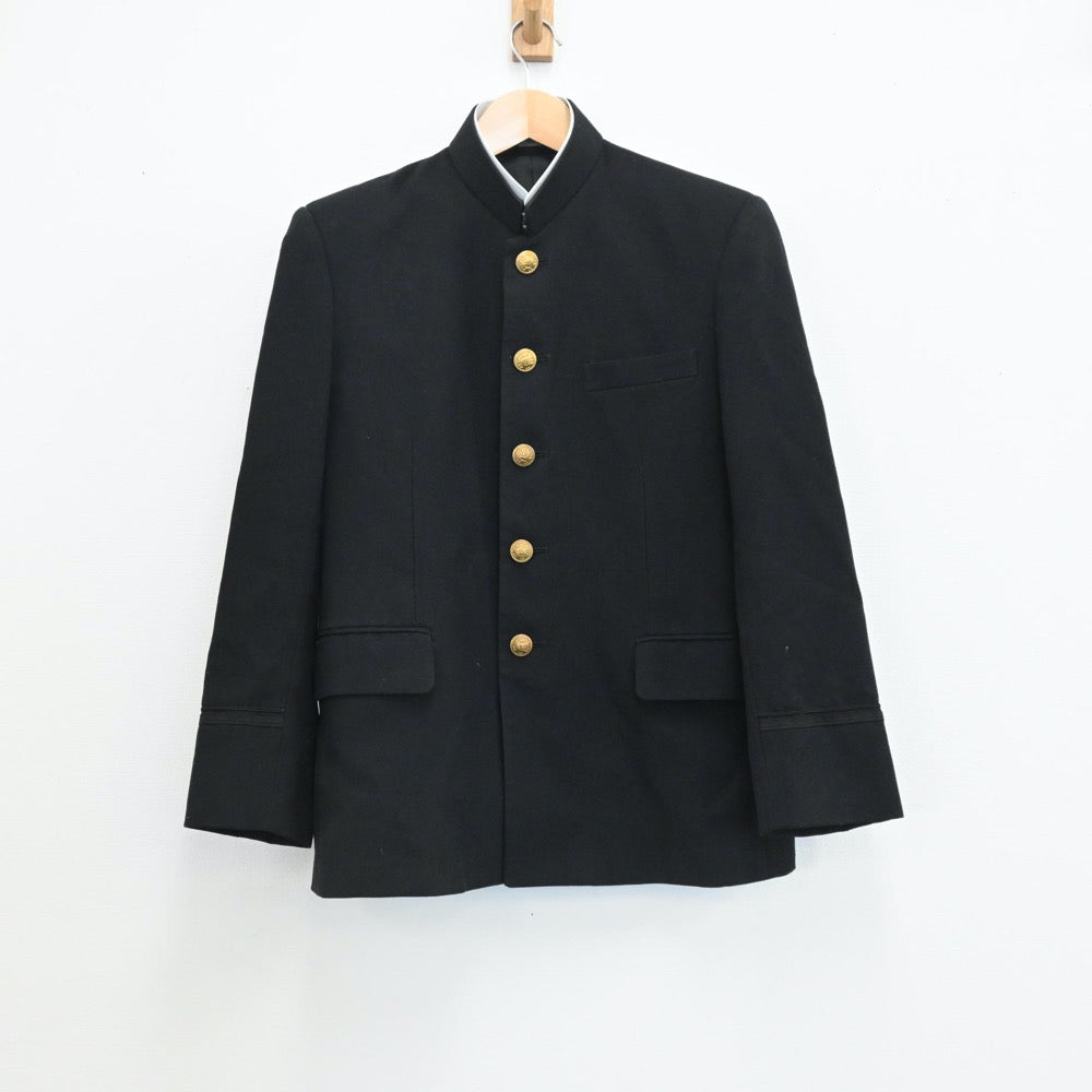 【中古】東京都 獨協中学校 男子制服 2点（学ラン・ズボン）sf005687