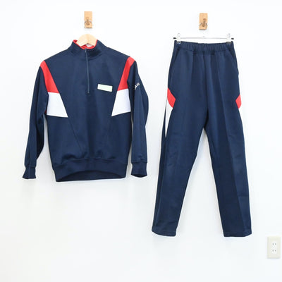 【中古】宮城県 中山中学校 女子制服 4点（ジャージ 上・ジャージ 下・体操服 上・体操服 下）sf005697