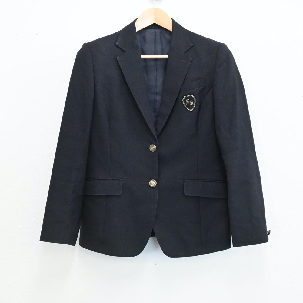 【中古】埼玉県 叡明高等学校 女子制服 3点（ブレザー・スカート）sf005700