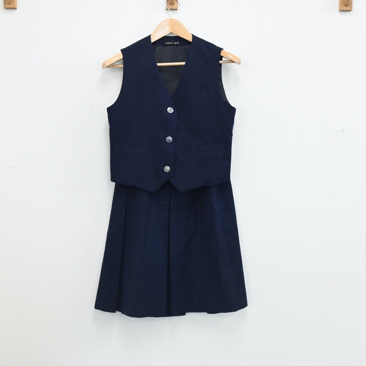 【中古制服】千葉県 柏陵高等学校 女子制服 6点（ブレザー・ベスト・シャツ・スカート）sf005709【リサイクル学生服】 | 中古制服通販パレイド