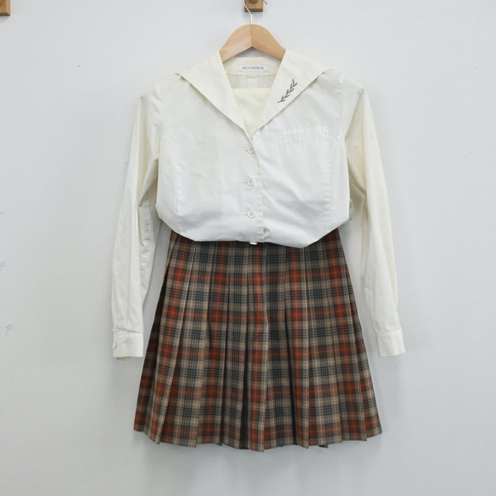 【中古】愛知県 名城大学附属高等学校 女子制服 4点（ブレザー・シャツ・スカート）sf005719