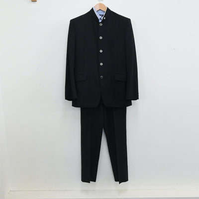 【中古】滋賀県 甲西高等学校 男子制服 5点（学ラン・シャツ・ズボン）sf005737