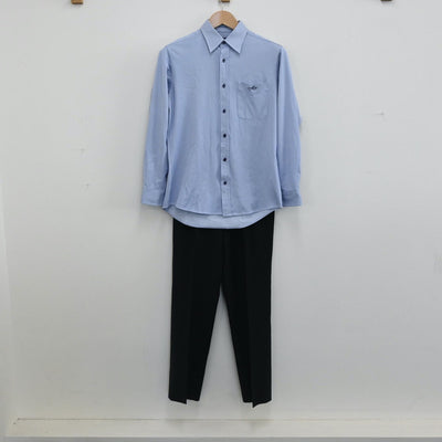 【中古】滋賀県 甲西高等学校 男子制服 5点（学ラン・シャツ・ズボン）sf005737