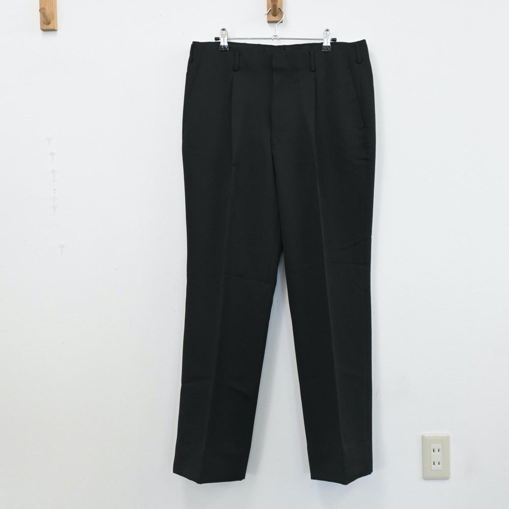 【新品未使用】福岡市内中学男子 制服ズボン 中古】福岡県 門司中学校 男子制服 3点 (ブレザー・ズボン
