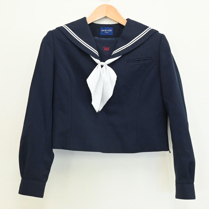 中古制服】北海道 苫小牧私立啓明中学校 女子制服 2点