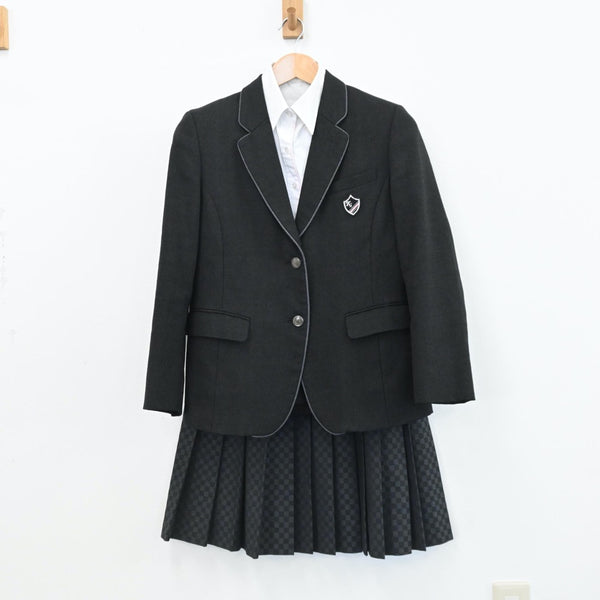 【中古制服】東京都 共立女子第二中学校高等学校 女子制服 4点（ブレザー・シャツ・ニット・スカート）sf005801【リサイクル学生服】 |  中古制服通販パレイド