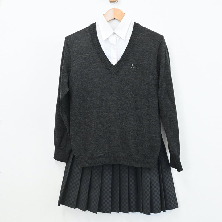 【中古制服】東京都 共立女子第二中学校高等学校 女子制服 4点（ブレザー・シャツ・ニット・スカート）sf005801【リサイクル学生服】 |  中古制服通販パレイド