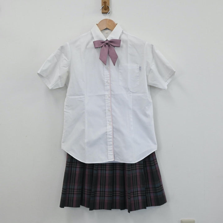 中古制服】東京都 共立女子第二中学校高等学校 女子制服 4点（シャツ・ニットベスト・スカート）sf005802【リサイクル学生服】 | 中古制服 通販パレイド