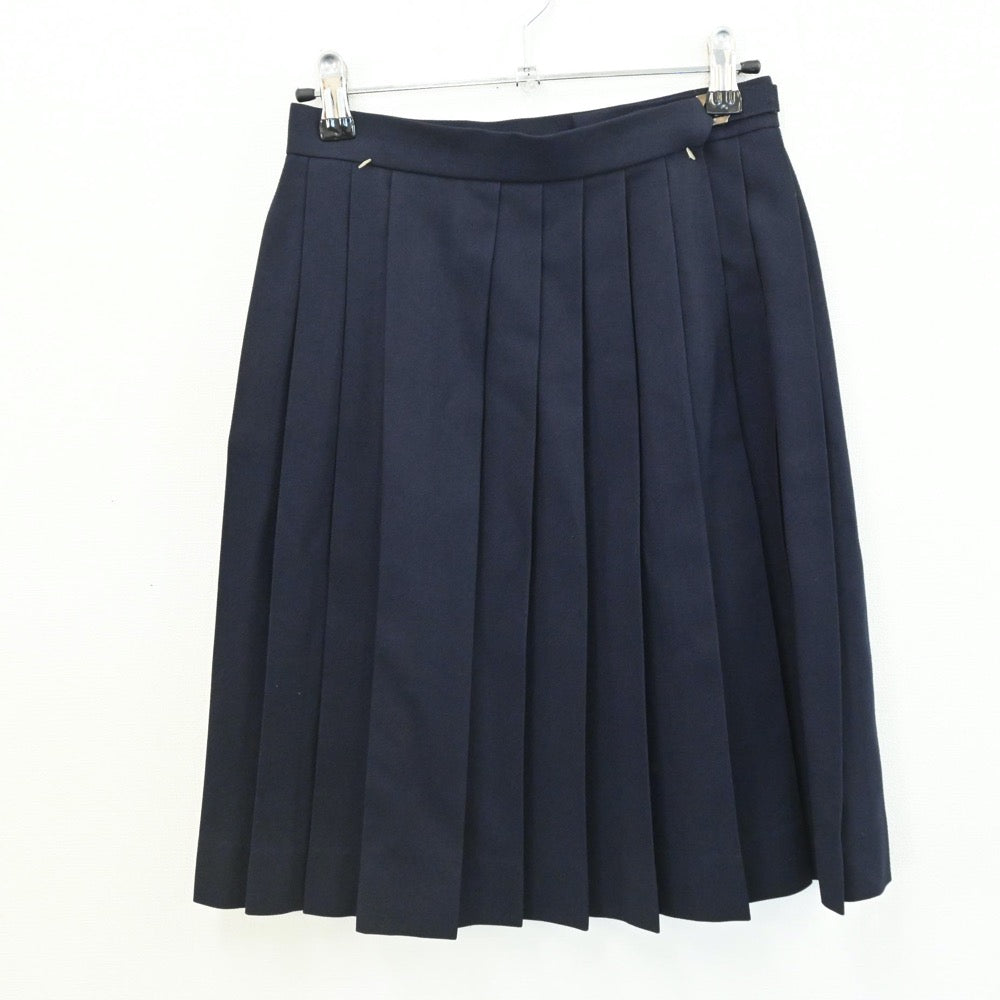 【中古】群馬県 関東学園大学附属高等学校 女子制服 3点（セーラー服・スカート）sf005803