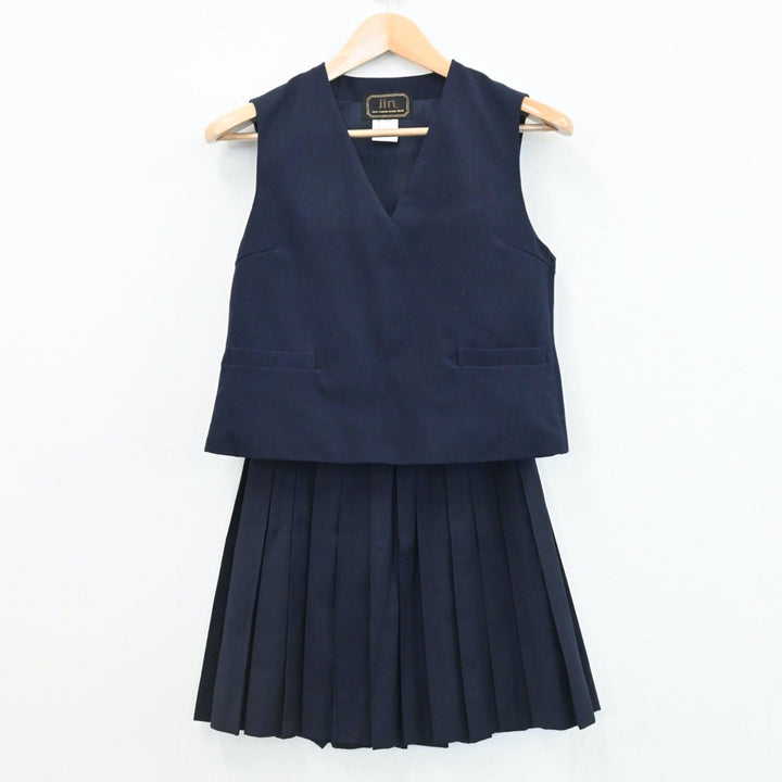 【中古制服】群馬県 太田市立西中学校 女子制服 4点（セーラー服・ベスト・スカート）sf005806【リサイクル学生服】 | 中古制服通販パレイド