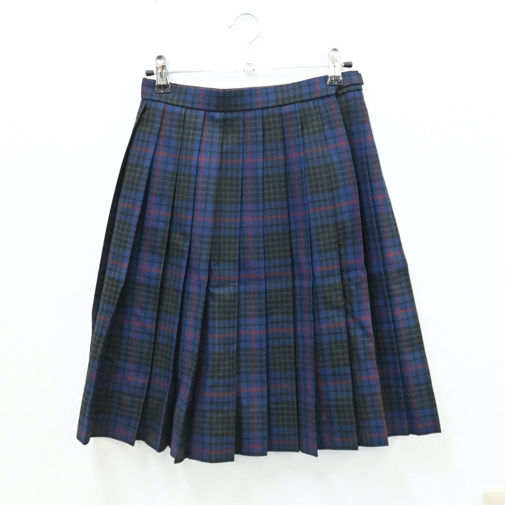 【中古】東京都 江戸川女子高等学校 女子制服 4点（ブレザー・ニット・スカート）sf005866