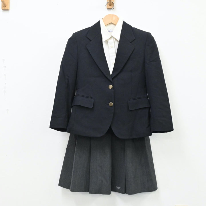 【中古制服】広島県 広島市立舟入高等学校 女子制服 5点（ブレザー・ニット・シャツ・スカート）sf005904【リサイクル学生服】 |  中古制服通販パレイド