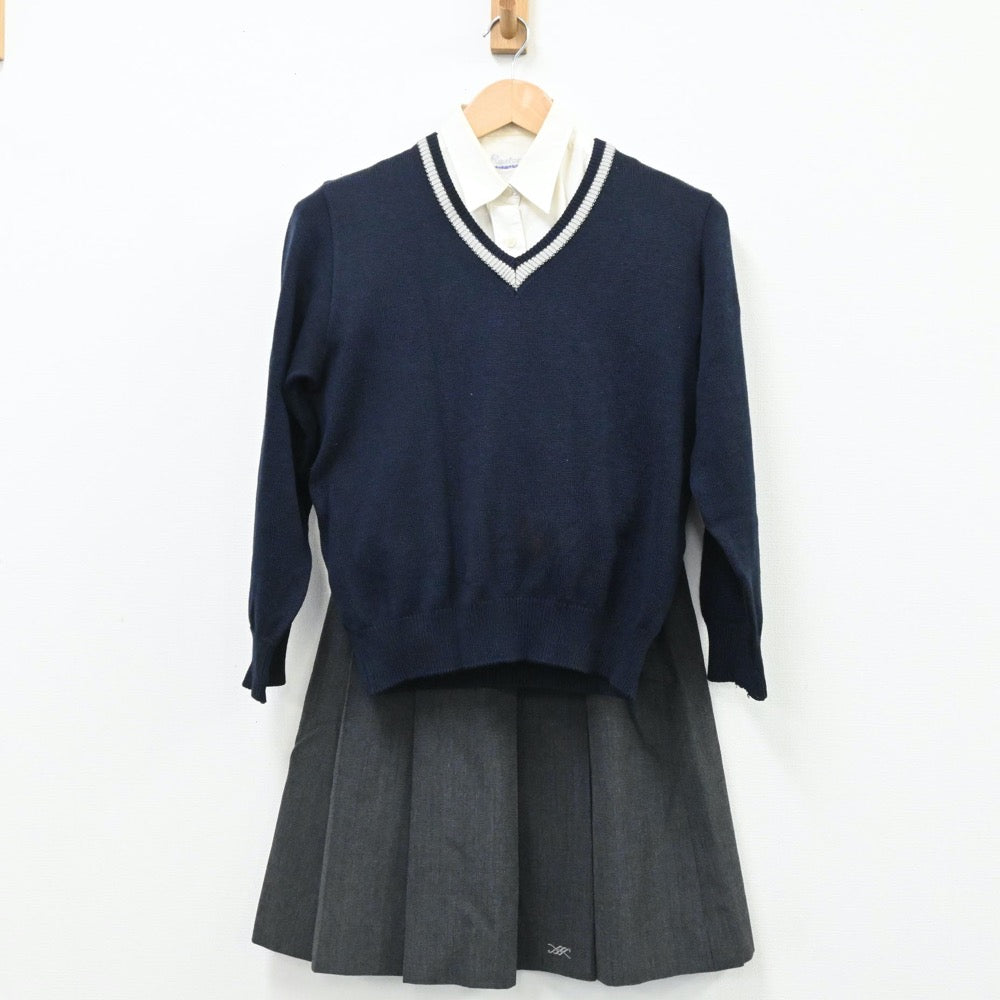 中古制服】広島県 広島市立舟入高等学校 女子制服 5点（ブレザー・ニット・シャツ・スカート）sf005904【リサイクル学生服】 | 中古制服 通販パレイド