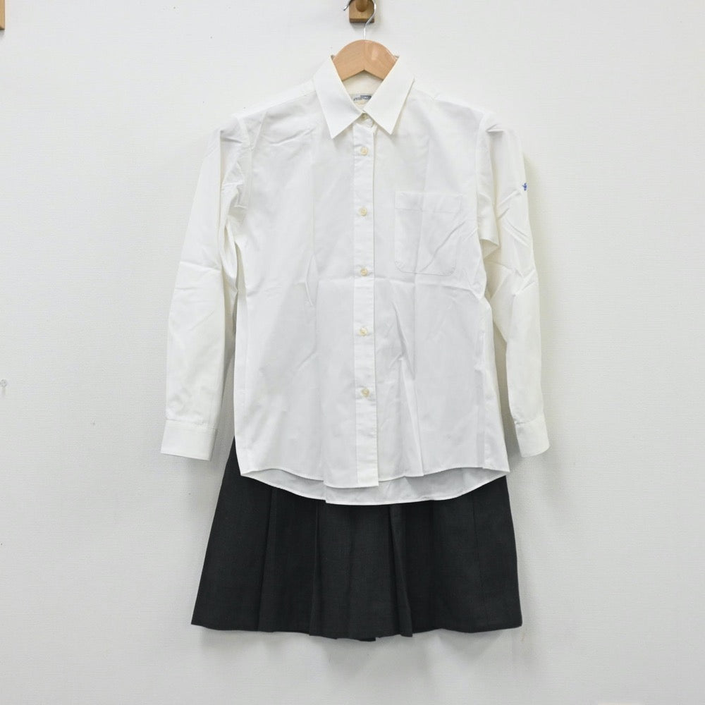 中古制服】広島県 広島市立舟入高等学校 女子制服 4点（ニット