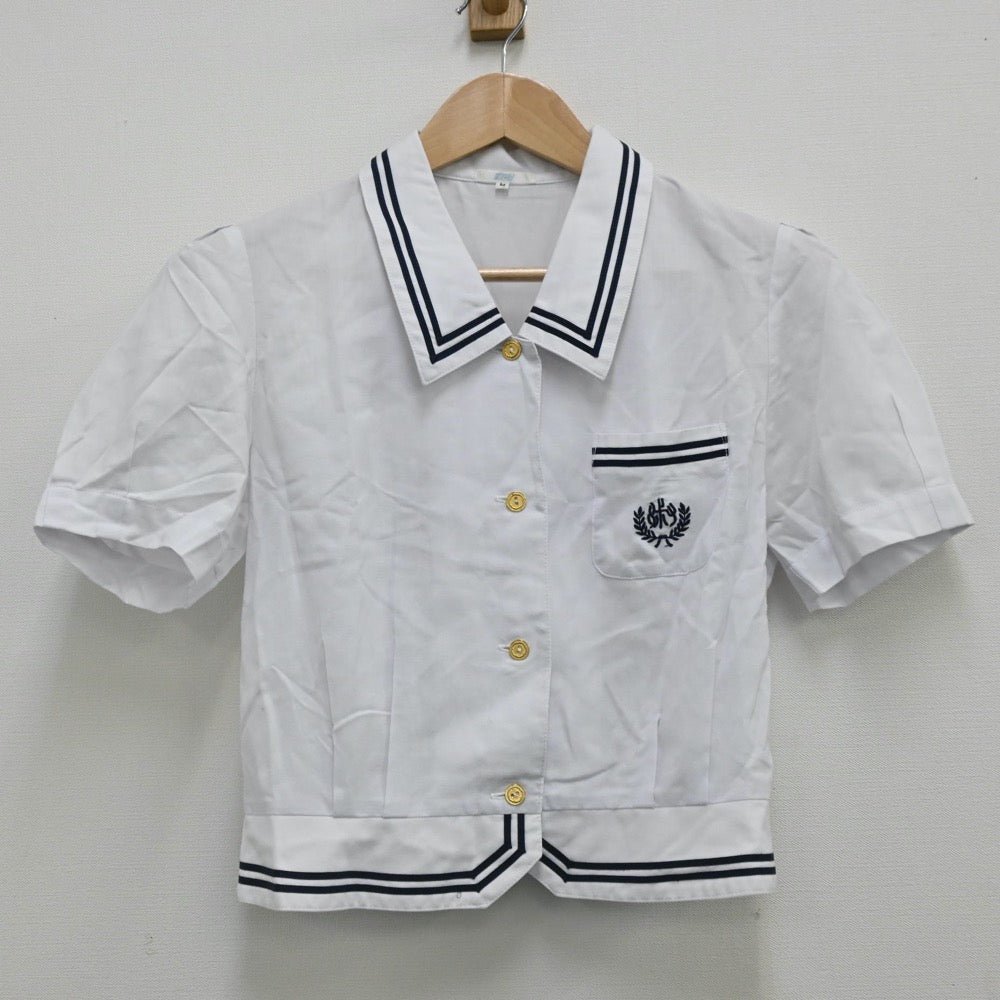 【中古】東京都 淑徳高等学校 女子制服 2点（シャツ・スカート）sf005918