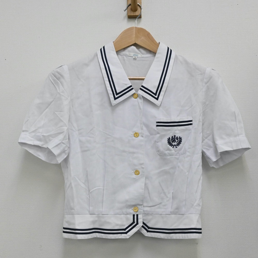 【中古】東京都 淑徳高等学校 女子制服 2点（シャツ・スカート）sf005919