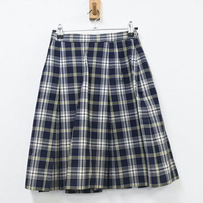 【中古】東京都 淑徳高等学校 女子制服 2点（シャツ・スカート）sf005919