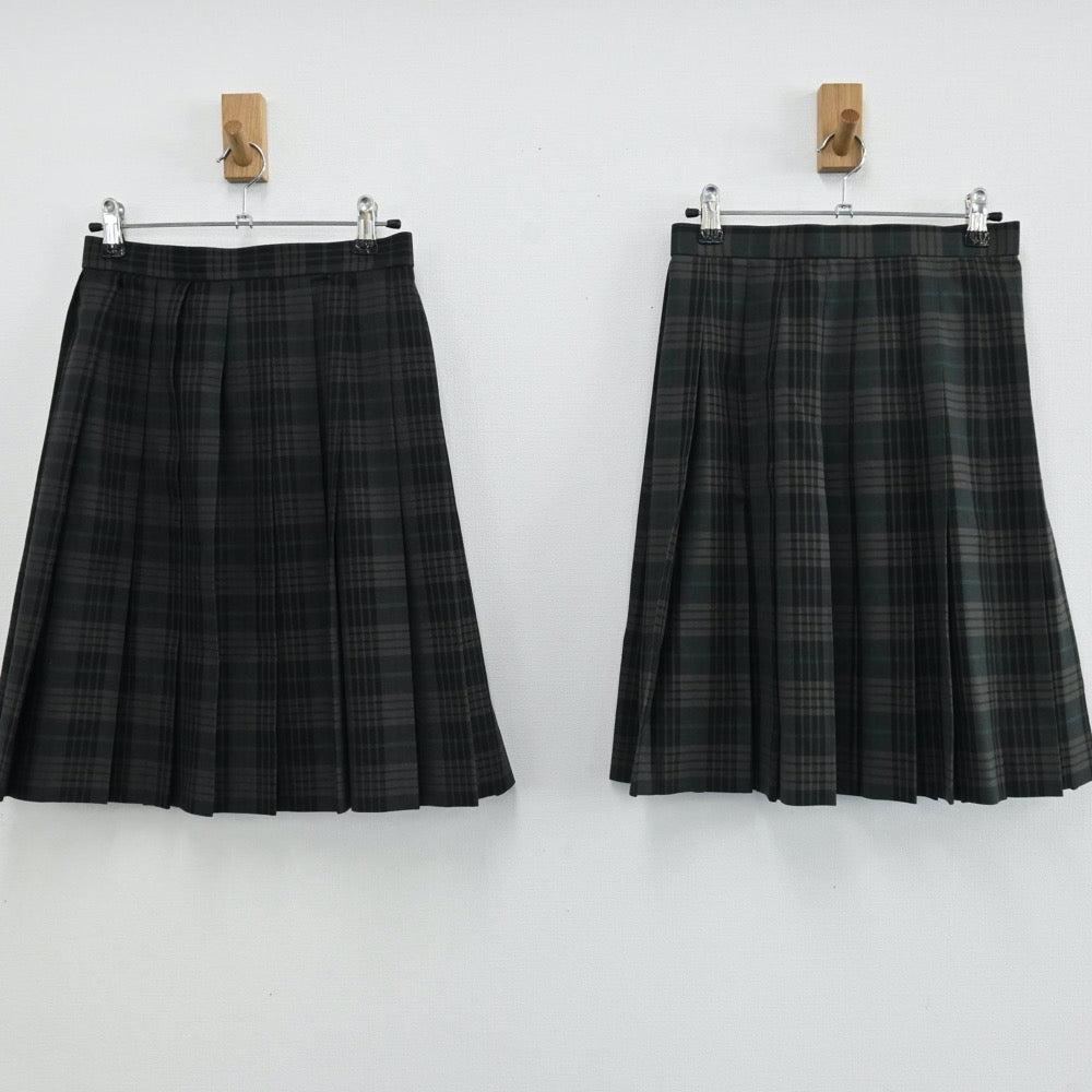 【中古】茨城県 土浦第三高等学校 女子制服 4点（ブレザー・スカート）sf005933