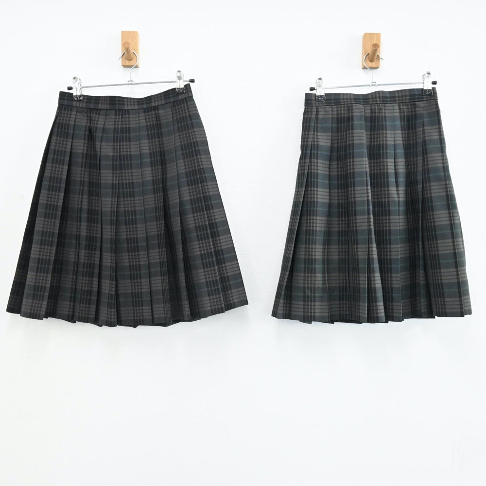 【中古】茨城県 土浦第三高等学校 女子制服 4点（ブレザー・スカート）sf005934