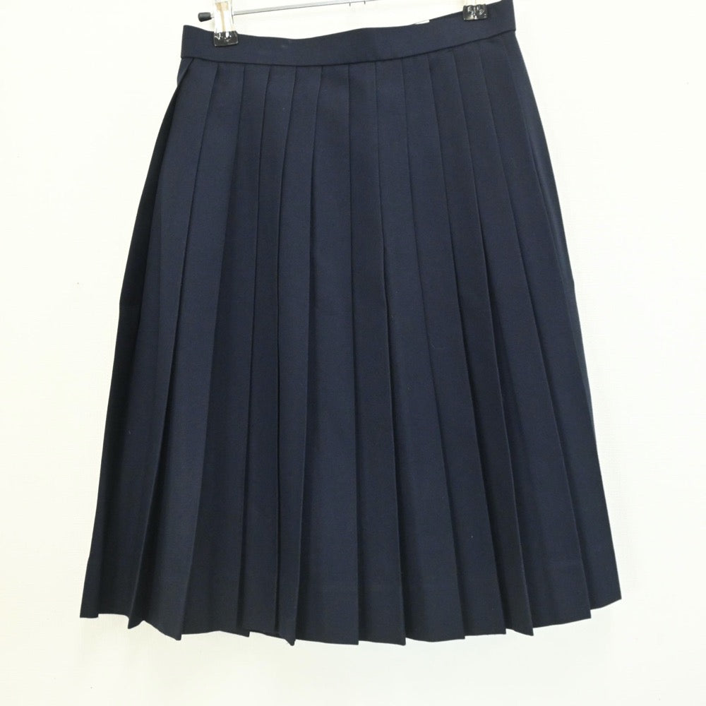 【中古】愛知県 一宮西高等学校 女子制服 3点（セーラー服・セーラー服・スカート）sf005982