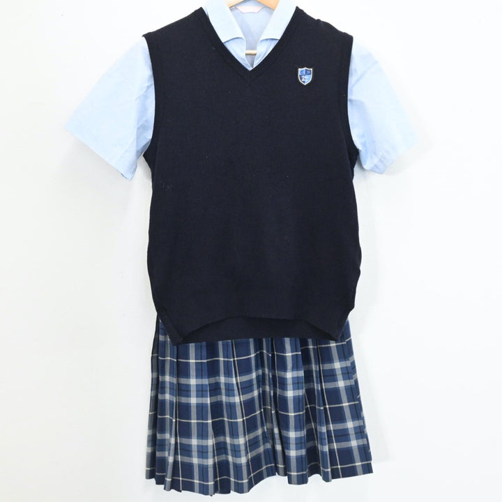 中古制服】愛知県 知多翔洋高等学校 女子制服 3点（シャツ