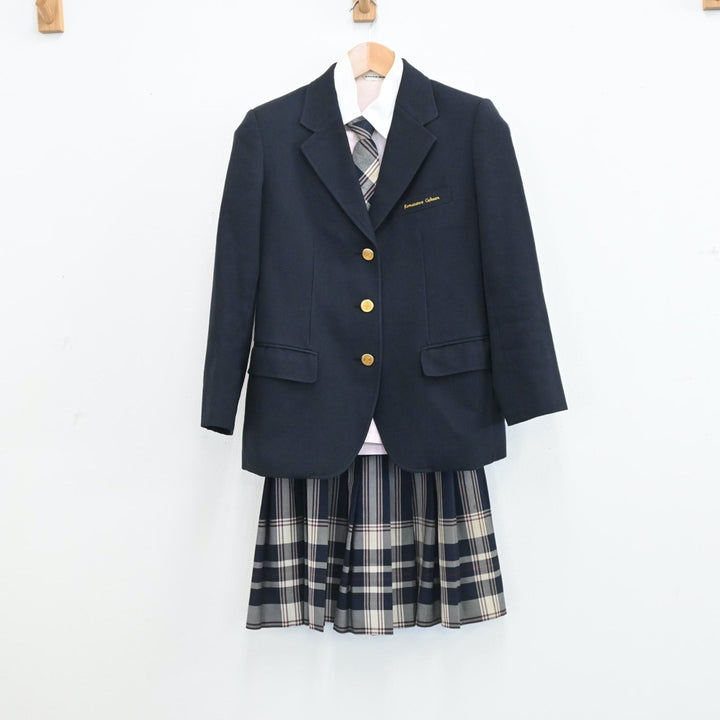 【中古制服】東京都 駒沢学園女子高等学校 女子制服 6点（ブレザー・ニット・シャツ・スカート）sf006026【リサイクル学生服】 |  中古制服通販パレイド