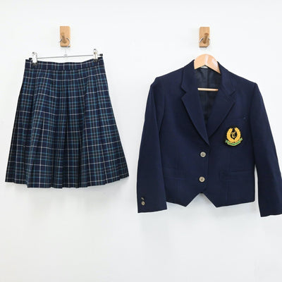 【中古】東京都 東京高等学校 女子制服 3点（ブレザー・スカート・スカート）sf006031