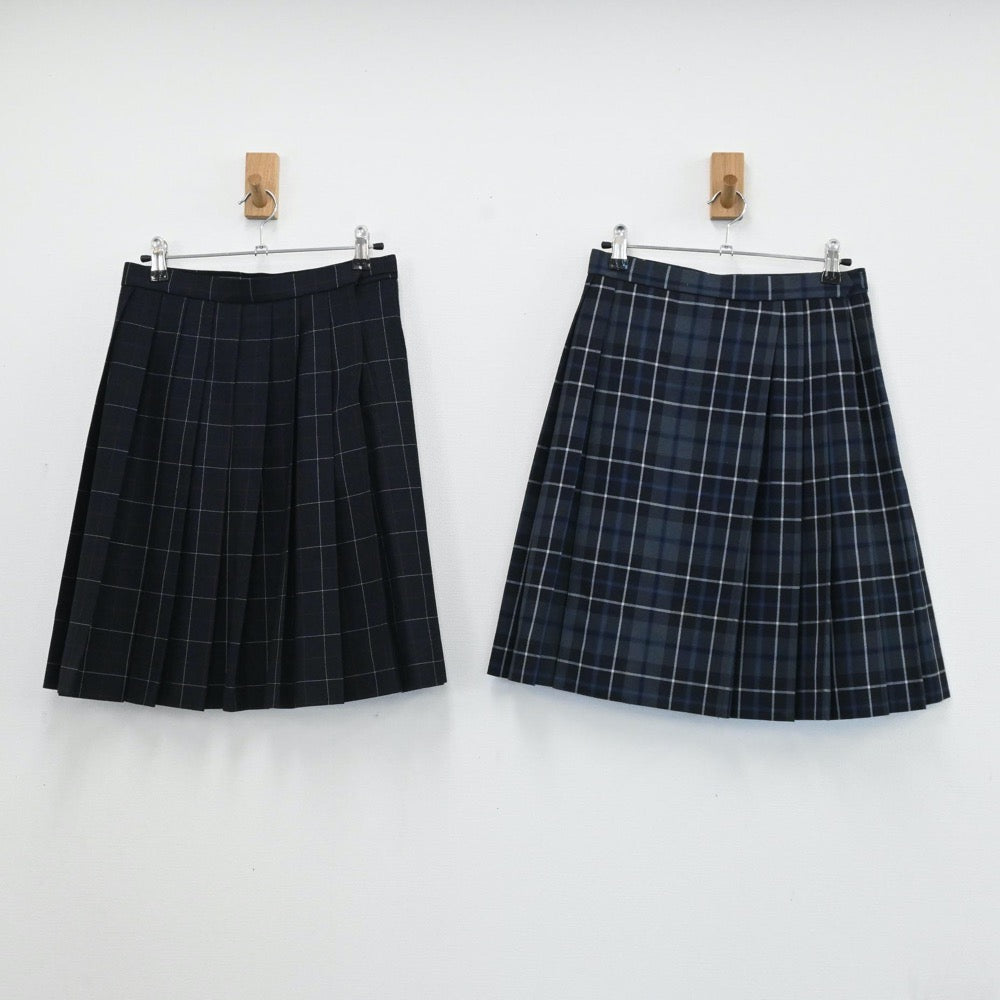 【中古】東京都 中央大学高校 女子制服 5点（ブレザー・スカート）sf006046