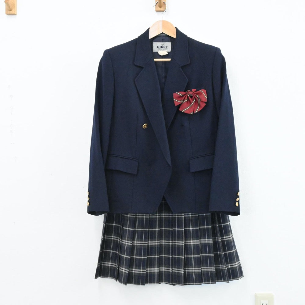 【中古】埼玉県 鴻巣女子高等学校 女子制服 3点（ブレザー・スカート）sf006063