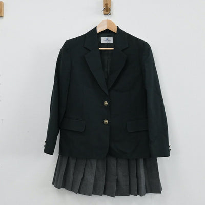 【中古】神奈川県 横浜市立芹が谷中学校 女子制服 3点（ブレザー・スカート）sf006090