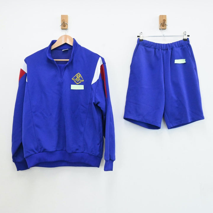 中古制服】徳島県 脇町高等学校 男子制服 3点（ ジャージ上下